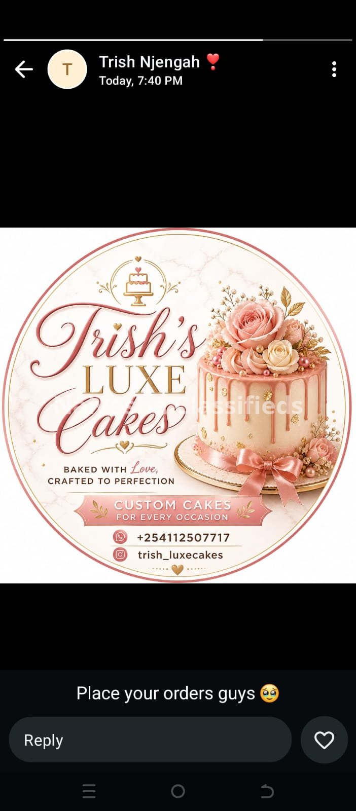 Cakes
