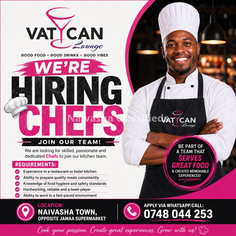 CHEF JOBS