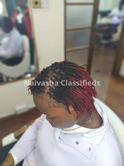 Dreadlocs , Sister locks, Artificial locs, Fresh locs, Pro coloring, Instant Locking, Naturalista, Eye Brows, Silk Press, Nails Technology 6