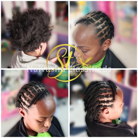 Dreadlocs , Sister locks, Artificial locs, Fresh locs, Pro coloring, Instant Locking, Naturalista, Eye Brows, Silk Press, Nails Technology 14