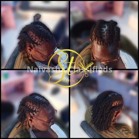 Dreadlocs , Sister locks, Artificial locs, Fresh locs, Pro coloring, Instant Locking, Naturalista, Eye Brows, Silk Press, Nails Technology 16