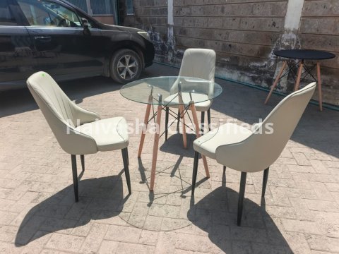 Chairs and coffee table