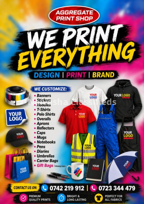 Design, print, Brand in Naivasha