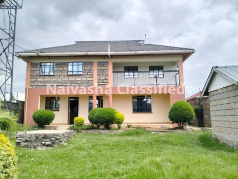 4 Bedroom Mansion for sale in Naivasha,Kinamba- sitting on 1/4 piece of land, 200m from tarmac