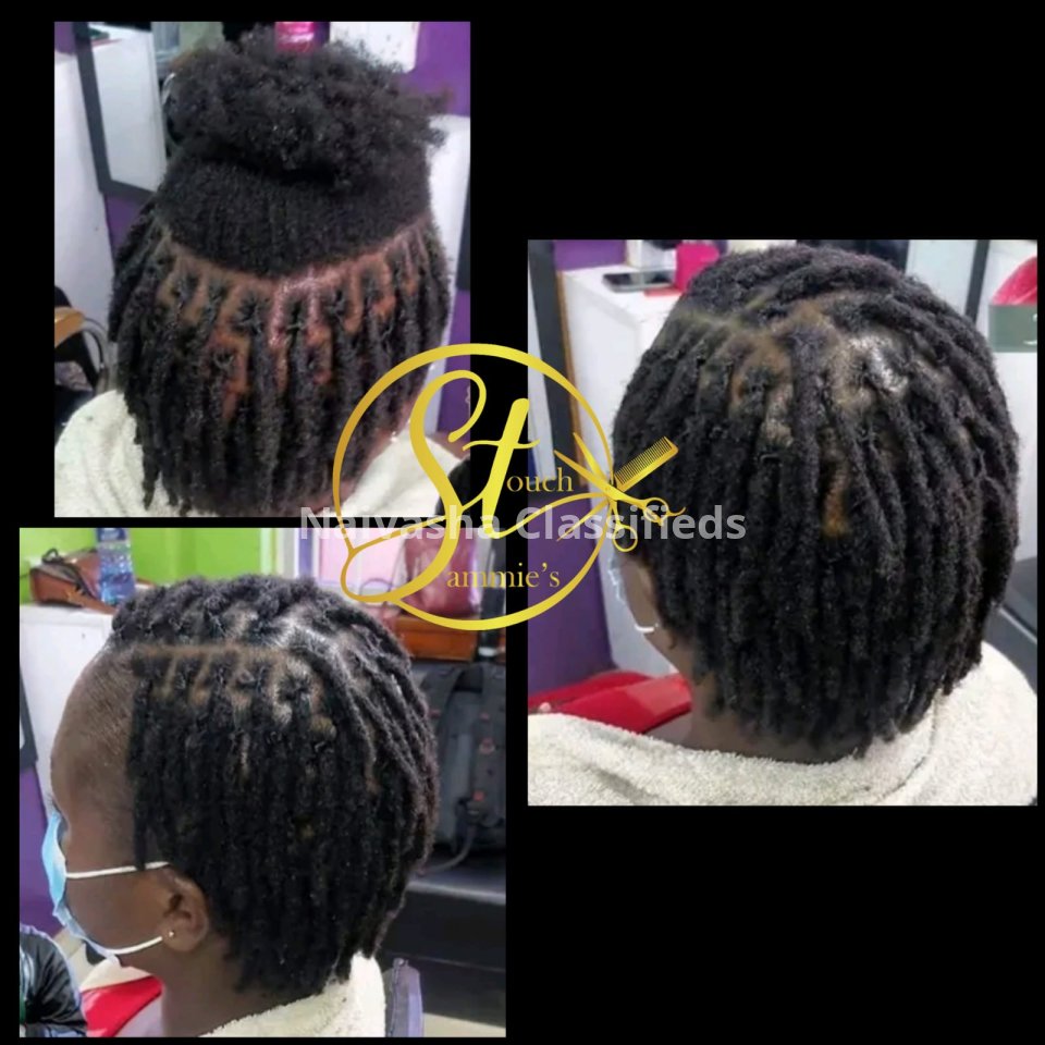 Dreadlocs , Sister locks, Artificial locs, Fresh locs, Pro coloring, Instant Locking, Naturalista, Eye Brows, Silk Press, Nails Technology