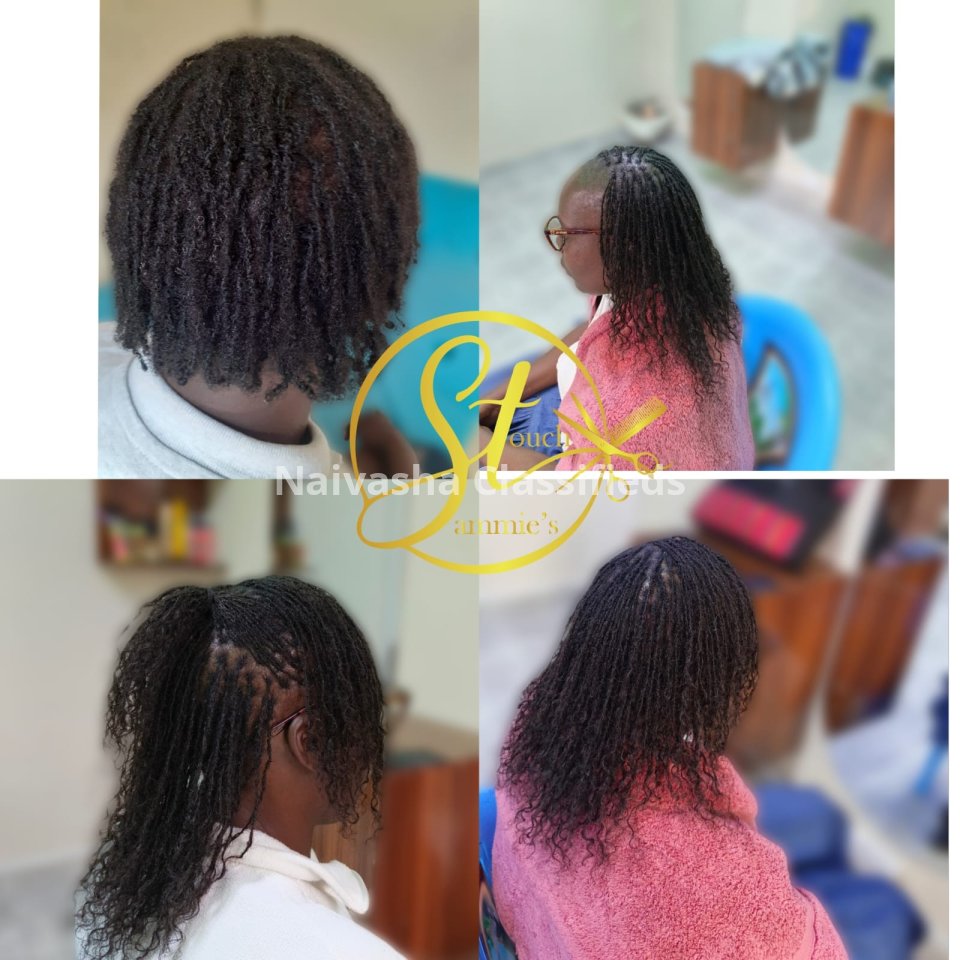Dreadlocs , Sister locks, Artificial locs, Fresh locs, Pro coloring, Instant Locking, Naturalista, Eye Brows, Silk Press, Nails Technology