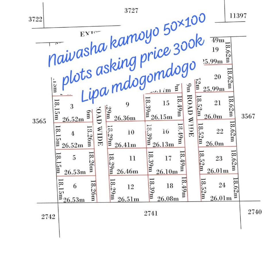 Cheap plots for sale in Naivasha-Kamoyo