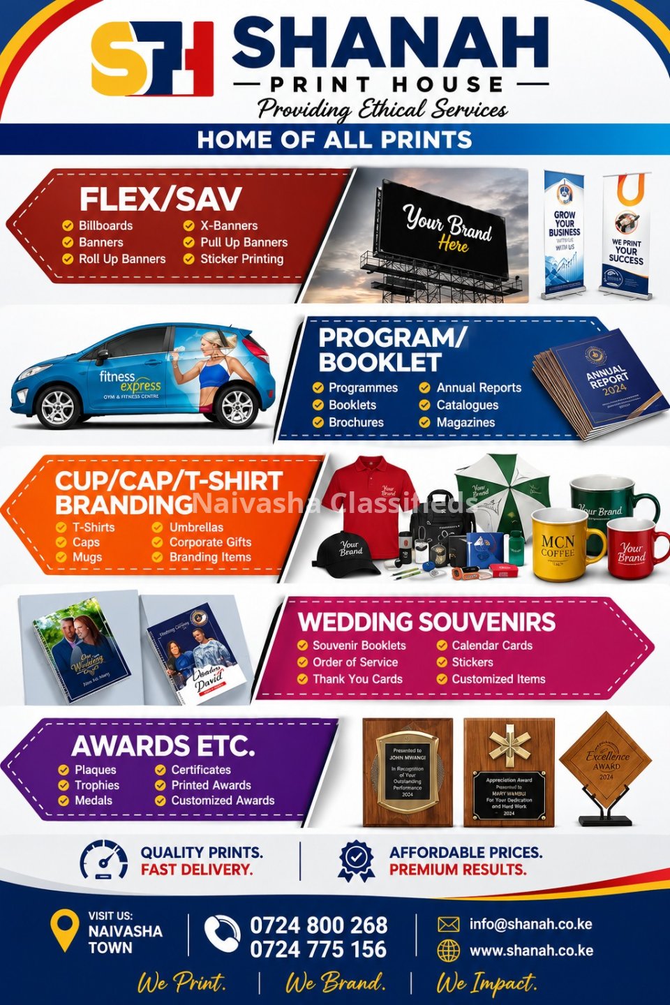 Printing and Branding services