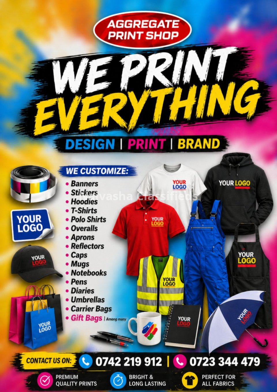 Design, print, Brand in Naivasha