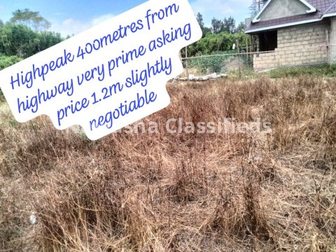 Plot for sale in High Peak Naivasha