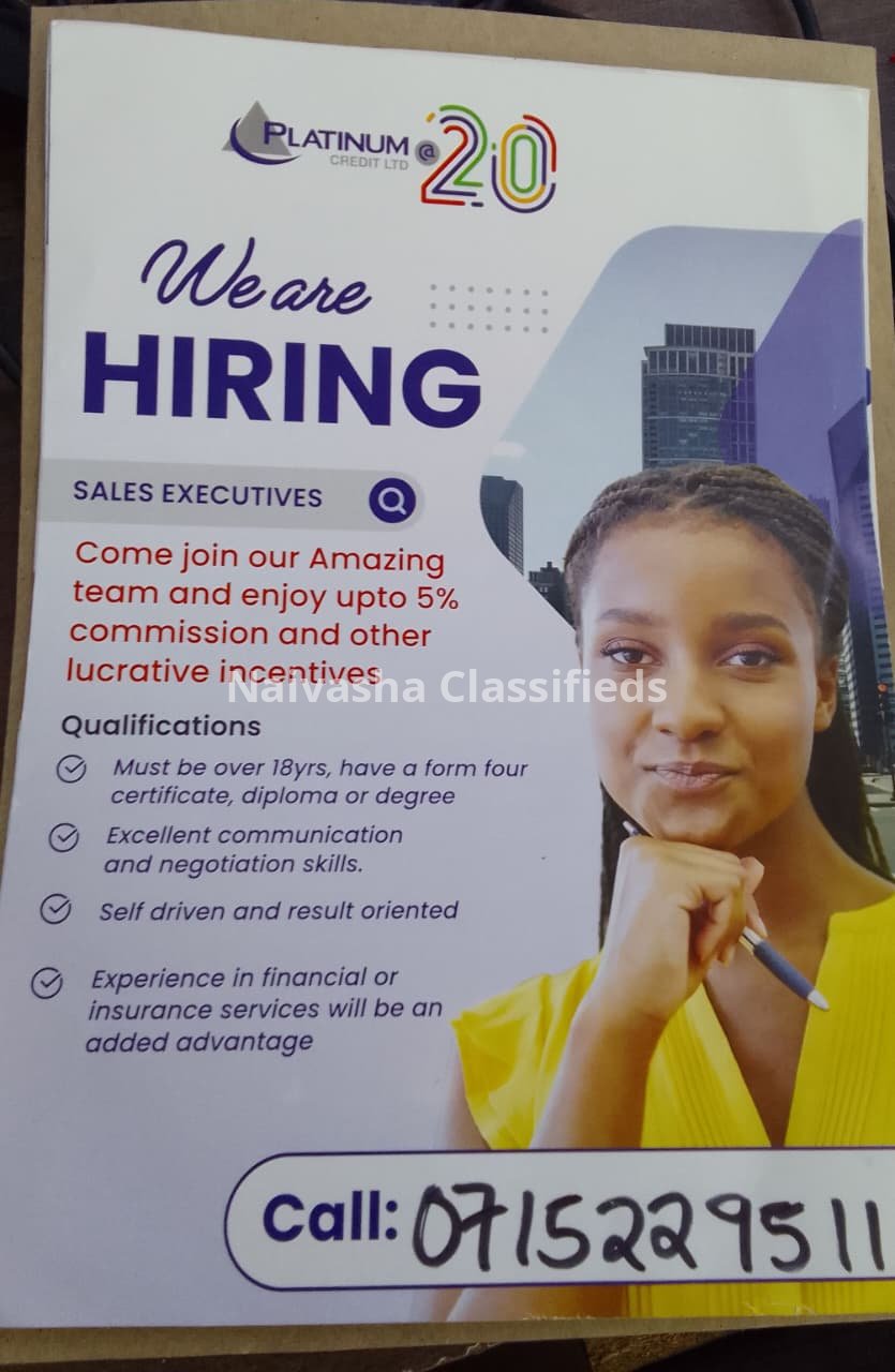 Sales Executive jobs in Naivasha