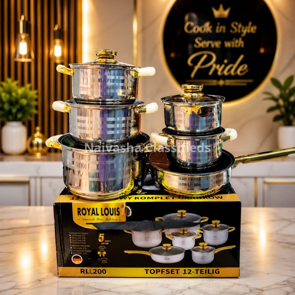 Stainless cookware