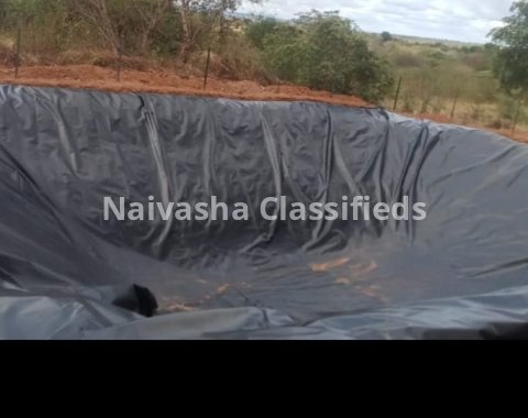 Dam liners in Naivasha