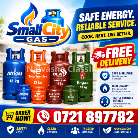 Gas Delivery in Naivasha