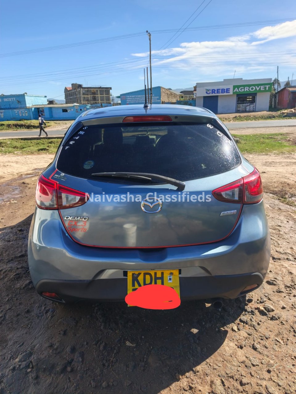Mazda demio in Naivasha